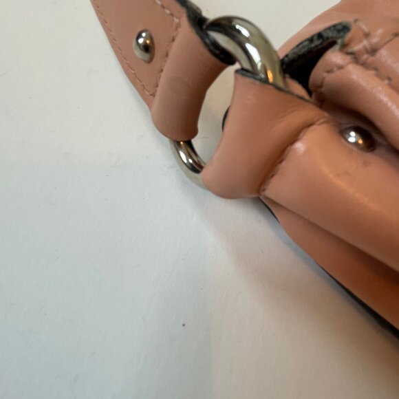 Rare Vintage Marc Jacobs Blush Pink Leather Bag w/ Silver Hardware - Picture 10 of 12